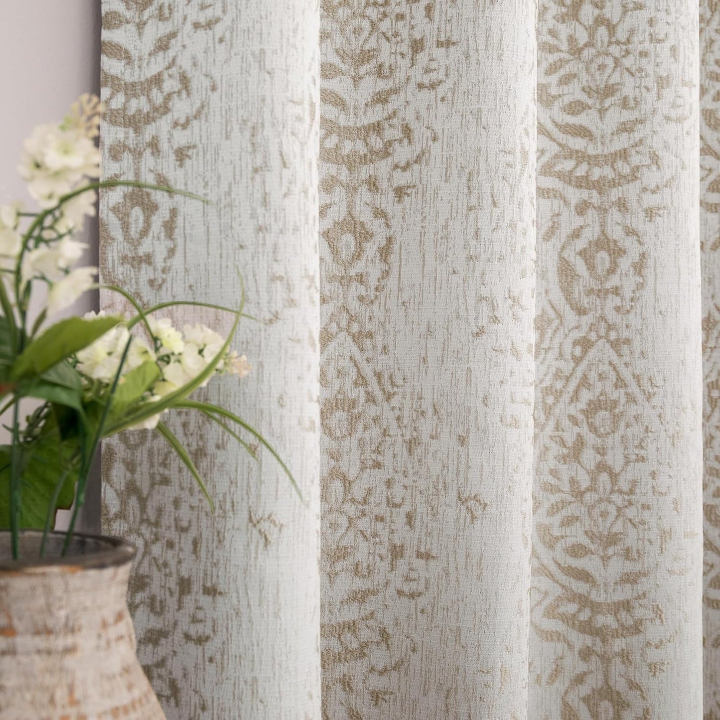 108 Inch Extra Long Curtains for Living Room by Mrs.Naturall