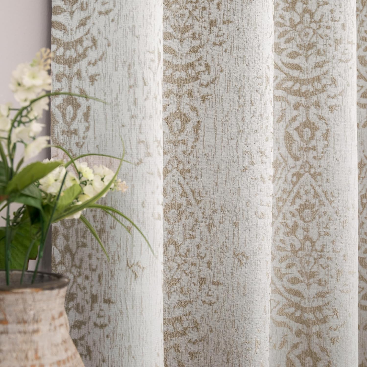 108 Inch Extra Long Curtains for Living Room by Mrs.Naturall
