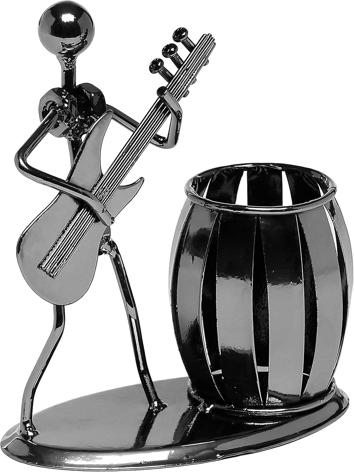 MyGift Guitar Design Pen Holder: Organize Stylishly!