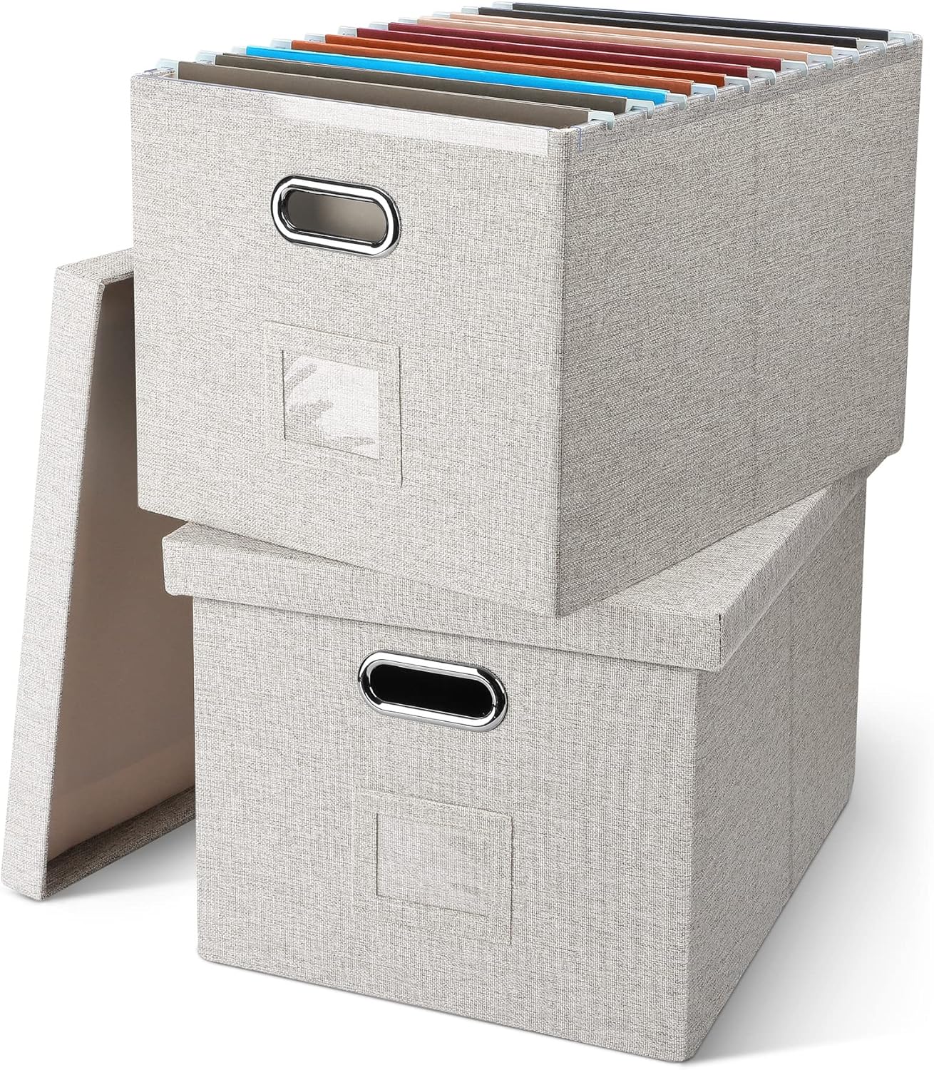 File Organizer Box for Letter Legal Size Hanging Folders