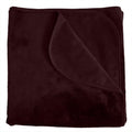 Mambe Silky Waterproof Throw for Furniture Protection - Merlot