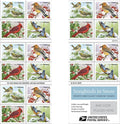 Songbirds in Snow Forever First Class Postage Stamps - 20 Pack