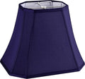 GO&SO Square Lamp Shade Blue Cut Corner for Medium Lamps