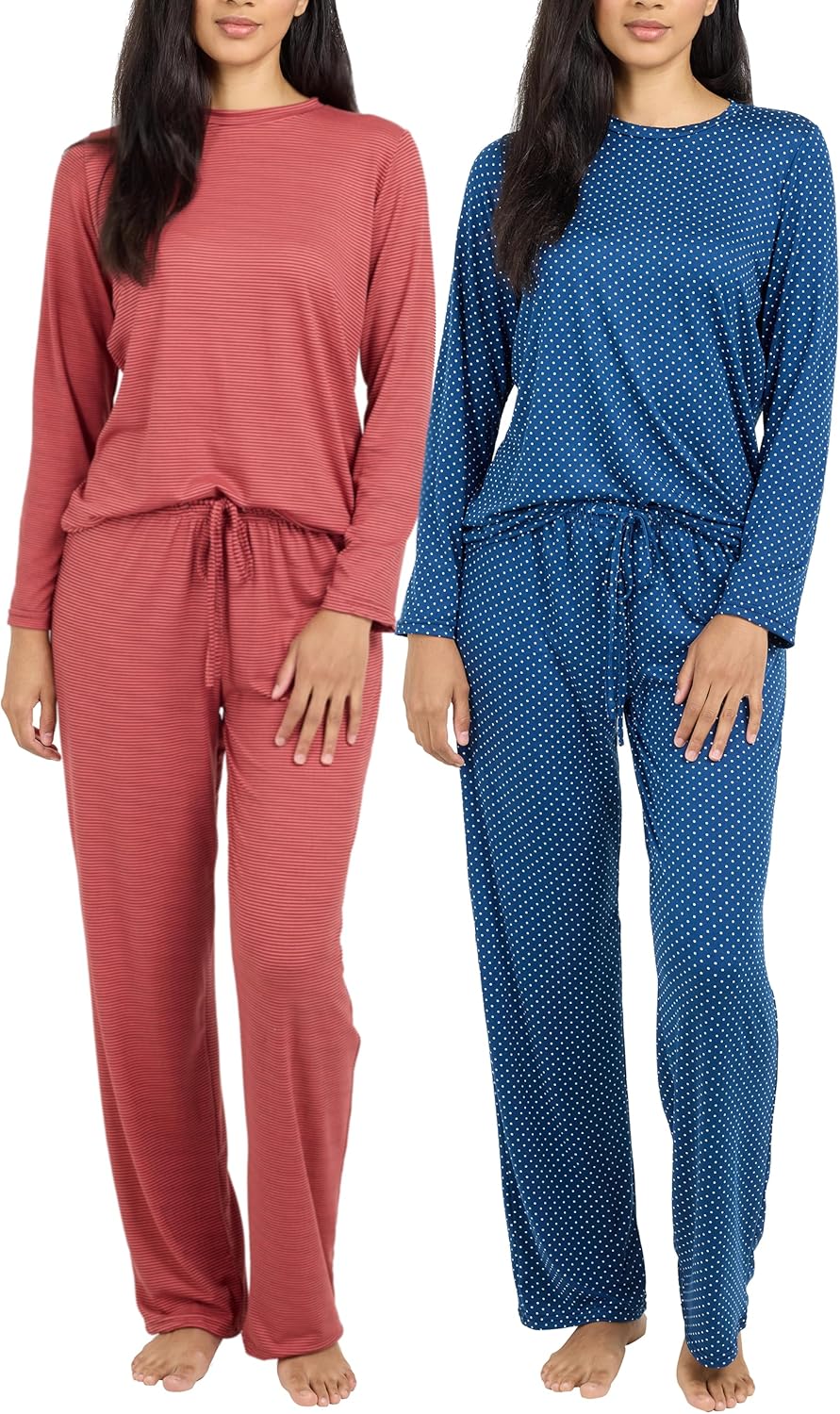 Real Essentials Women's Pajama Set: Soft, Breathable Comfort
