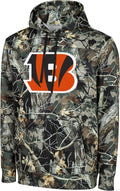 FOCO NFL Men's Official Sideline Hunter Camo Hoodie Sweatshirt
