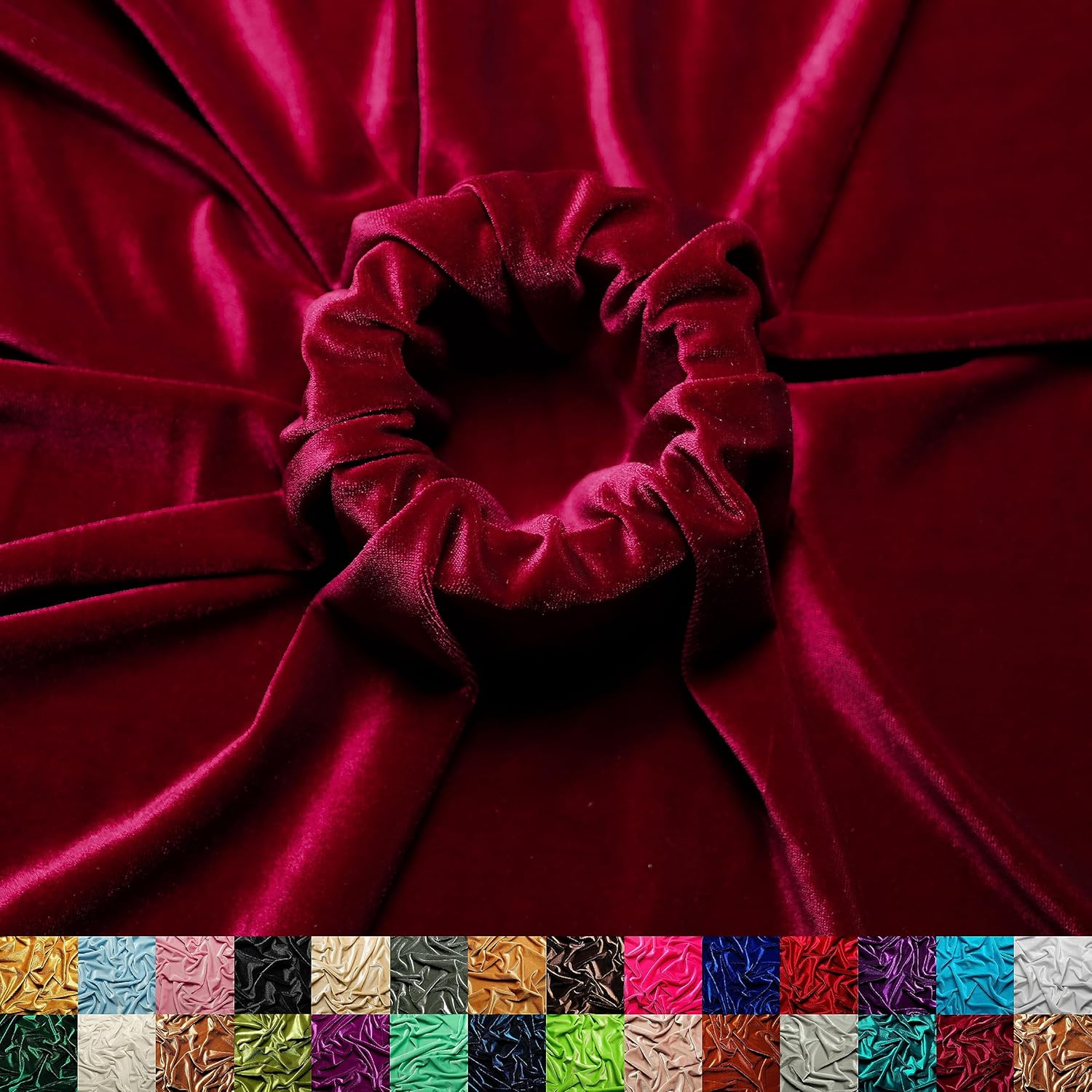 Ice Fabrics Stretch Velvet Fabric - Soft 60in Wide for Sewing