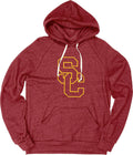 USC Trojans Tri-Blend Hoodie Vintage Icon - Comfortable Fan Staple