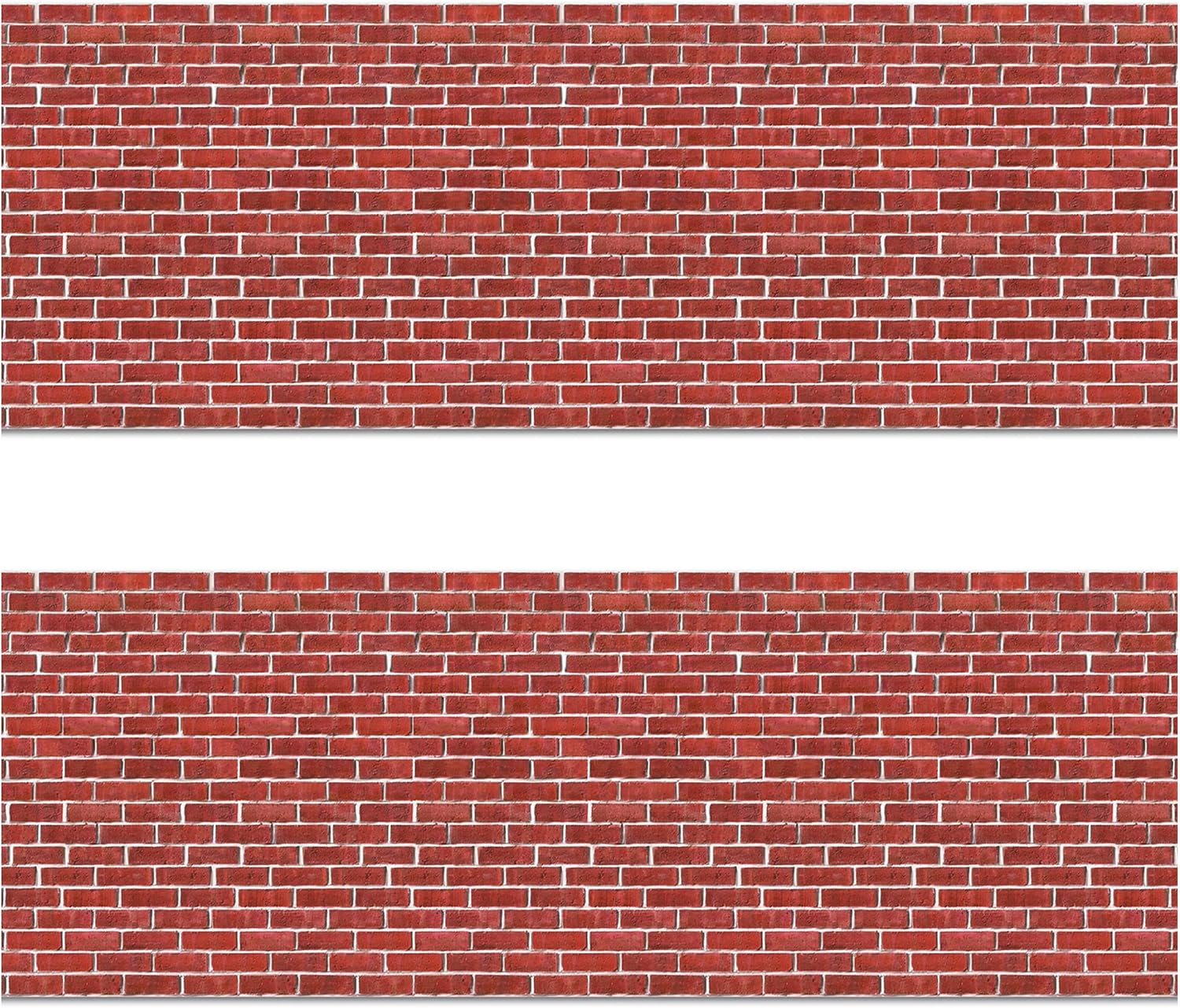 Beistle Brick Wall Backdrops for Christmas and Themed Parties