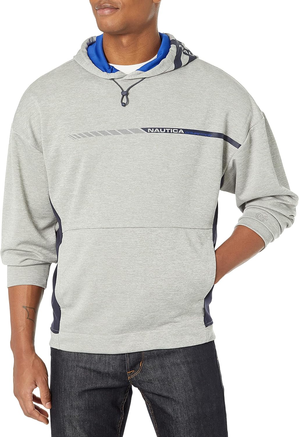 Nautica Men's Eco-Friendly Logo Hoodie