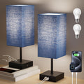 Sailstar Bedside Table Lamp Set of 2 - 3-Way Dimmable Touch Lamps