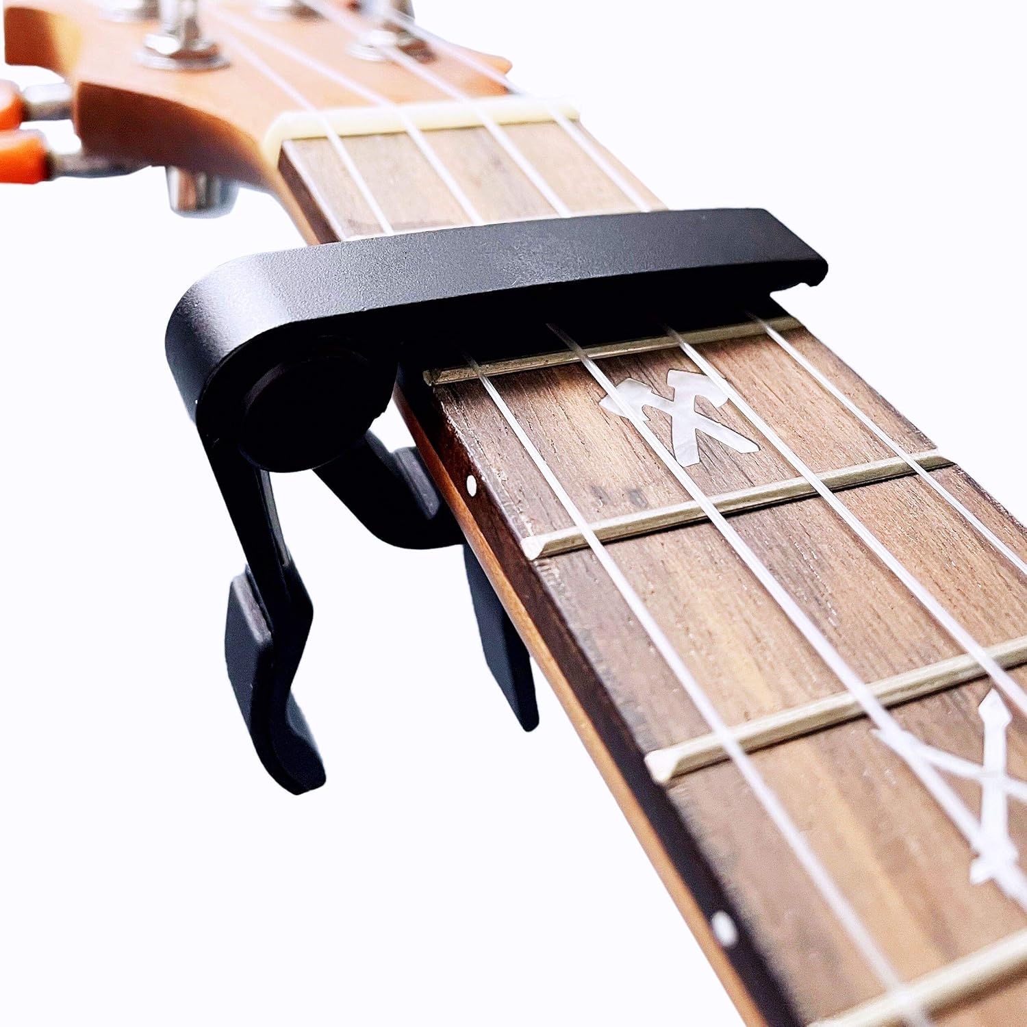 WINGO Pro Ukulele Capo in Black - Play Any Ukulele Easily!