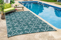 Outdoor Camping Rug 9 x 12 ft - Waterproof, Reversible Patio Rug