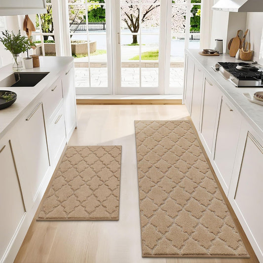 Soft Kitchen Rugs for Front of Sink - Super Absorbent Mats