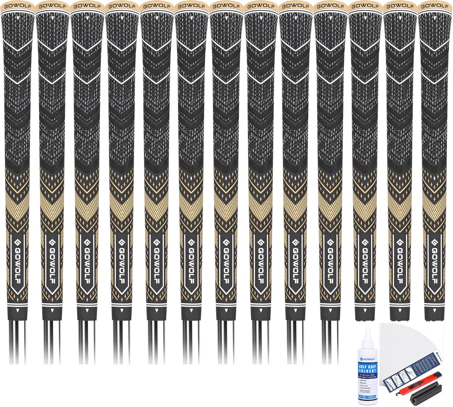 Gowolf Multi-compound Golf Grips: Superior Control