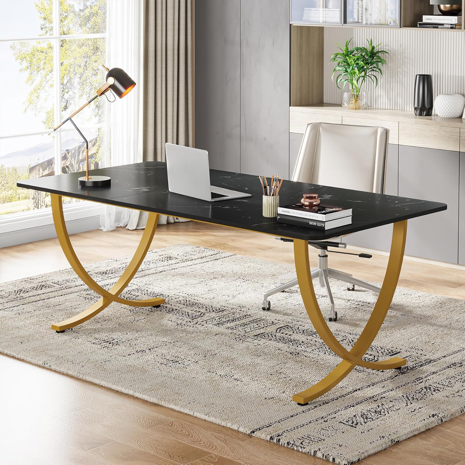 Tribesigns Executive Desk - Large Modern Business Furniture