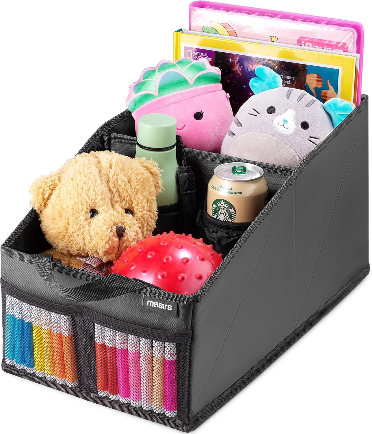 Masirs Back Seat Organizer - Stay Organized On-the-Go!