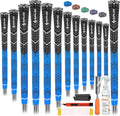 Saplize Cross Cord Golf Grips 13 Pack - Anti-slip Hybrid Grip