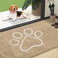 Door Mat for Muddy Dog Paws 47x32 - Ultra Absorbent Chenille Mat