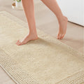 Splendor Reversible 100% Cotton Tufted Bath Rug 24x72 - Plush Comfort