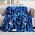 Electric Heated Blanket Queen Size - Dual Control, 10 Heat Levels