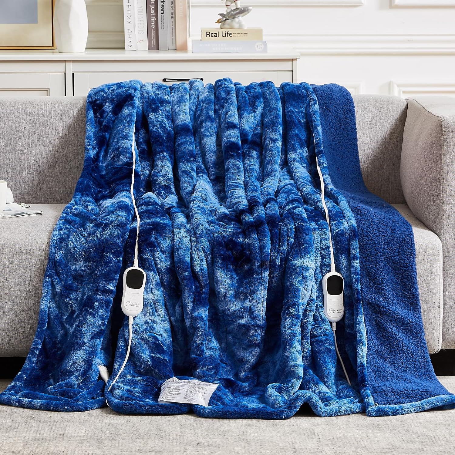 Homemate Electric Heated Blanket Queen Size for Ultimate Comfort