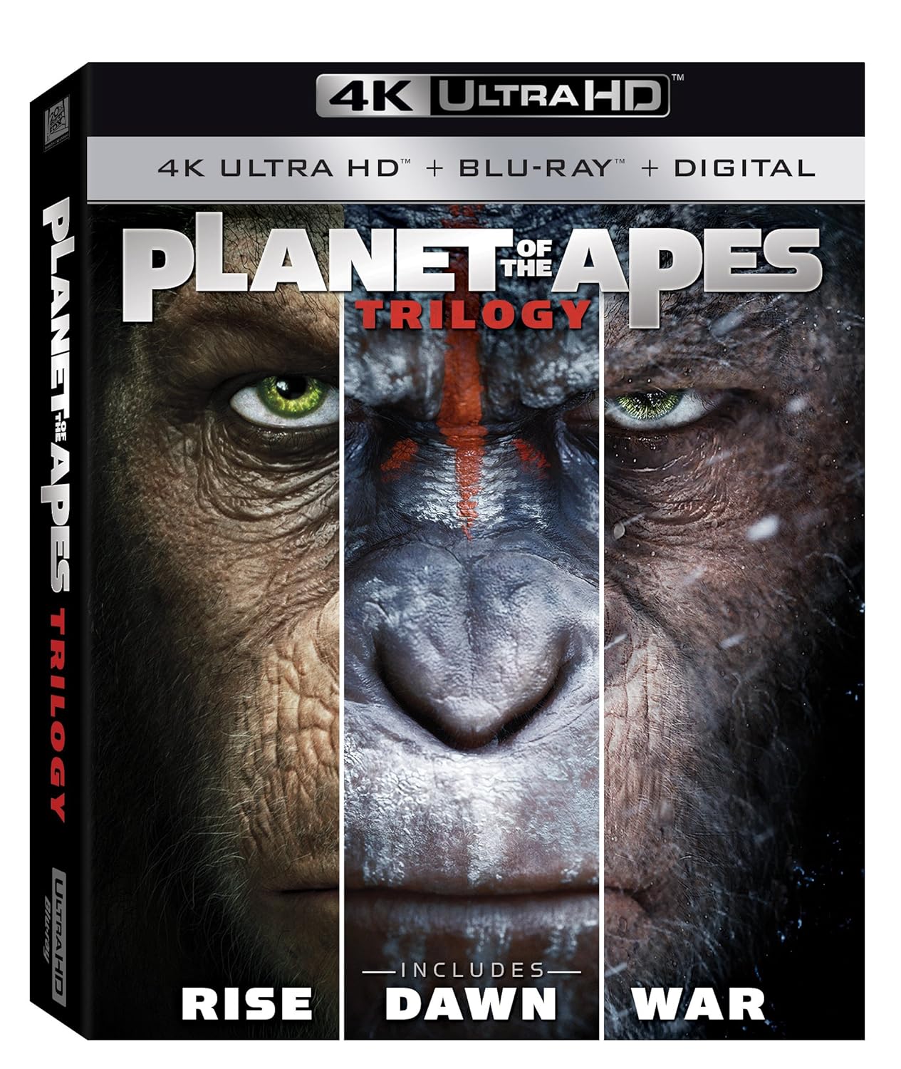 Rise Of The Planet Of The Apes 4K UHD Collection Review