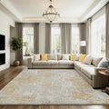 ILANGO Area Rug 3x5 for Living Room Bedroom - Washable Non Slip Rug