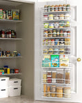 Over The Door 9-Tier Pantry Organizer - Space-Saving Rack