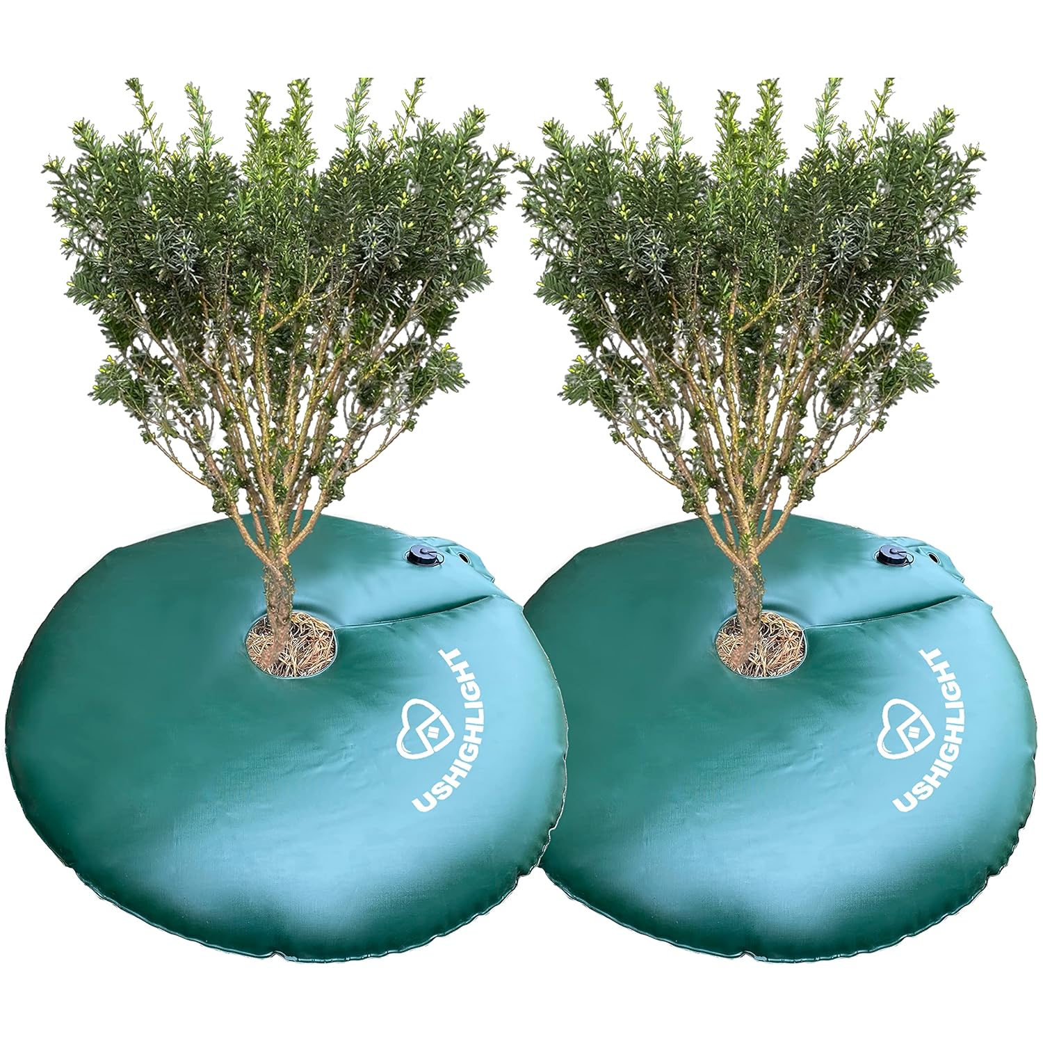 2-Pack Tree Watering Ring for Efficient Deep Root Watering