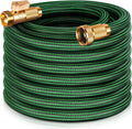 NON-EXPANDABLE Garden Hose 75 ft - Heavy Duty, Kink Resistant