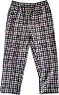 Unisex Plaid Flannel Pajama Pants - Cozy 100% Cotton Sleepwear