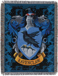 Northwest Harry Potter Woven Tapestry Throw Blanket - Ravenclaw Crest