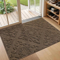 Door Mat 32x48 Absorbent Dirt Trapper Entryway Rug - Low Pile Welcome