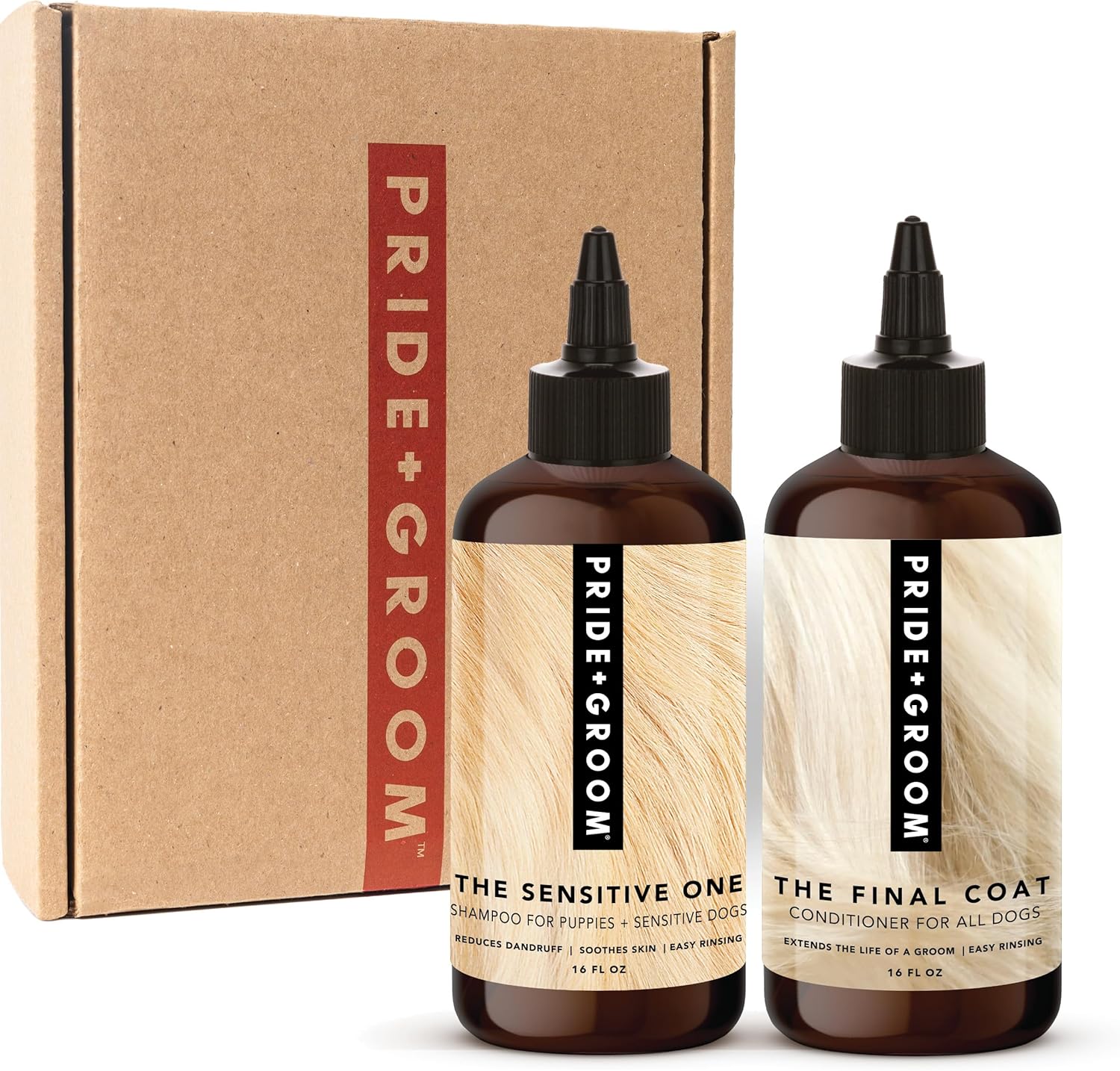 Pride and Groom The Sensitive One Box Set for Dog Care