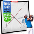 NET PLAYZ Golf Return Net - Quick Setup, Multi-Angle Adjust