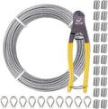 200FT 1/8 in T316 Stainless Steel Cable with Cutter - Durable Deck