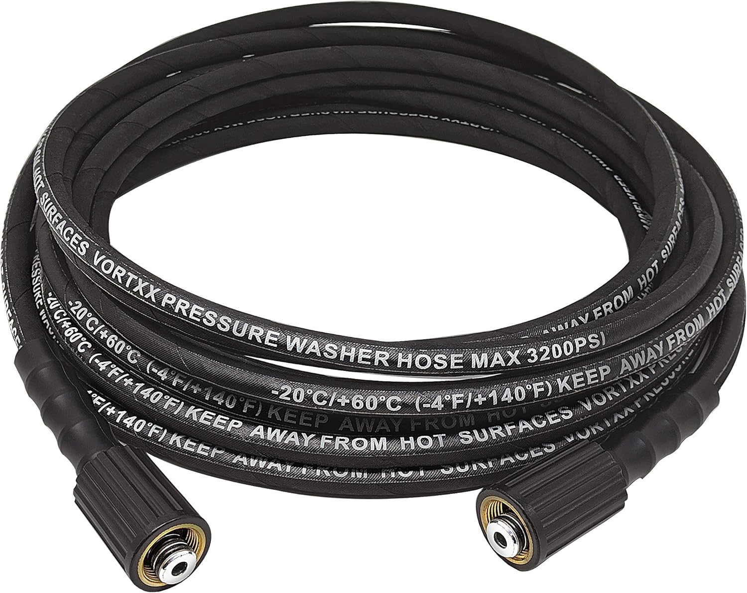 1/4in x 30FT Heavy Duty Pressure Washer Hose for Tough Jobs