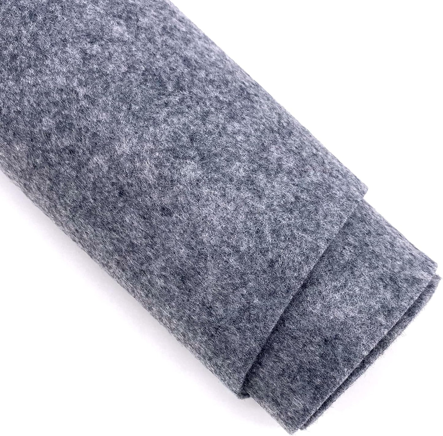 Ice Fabrics Craft Felt Fabric - Soft Durable Heather Grey 72in Wide