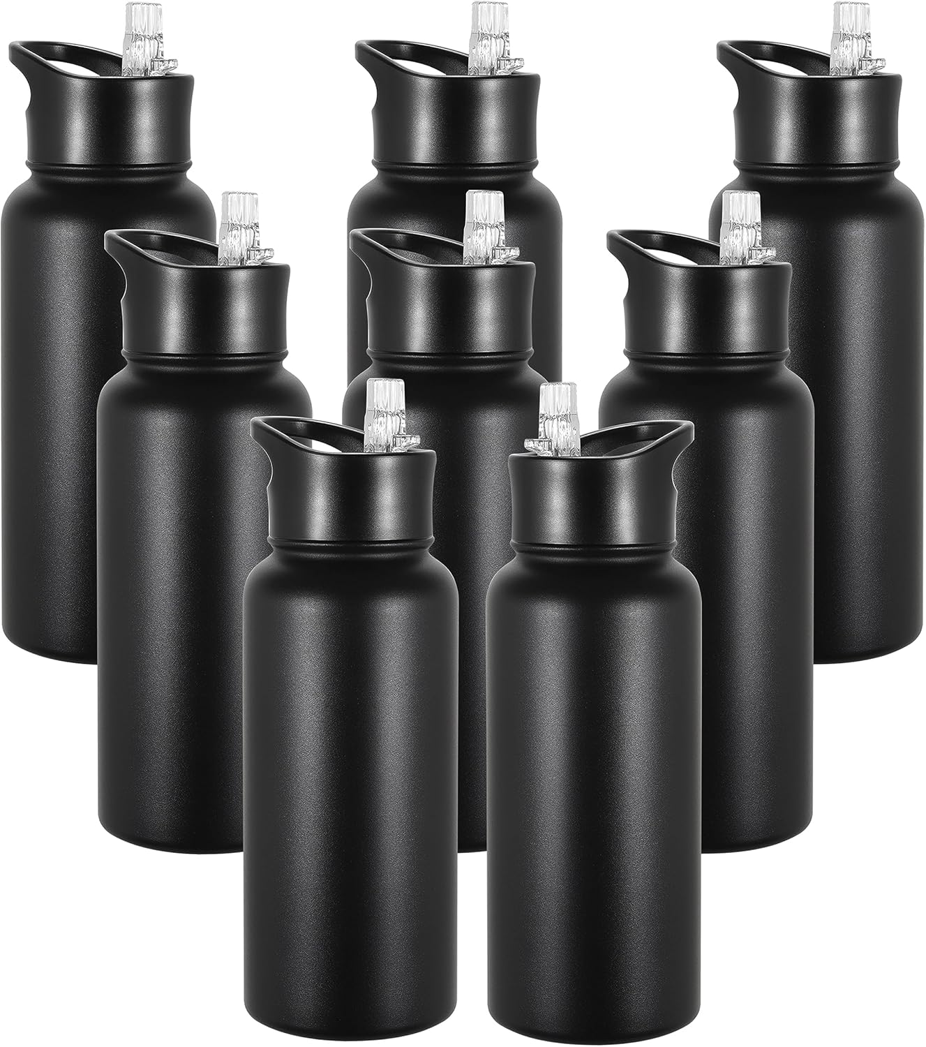 VEGOND 32 oz Insulated Water Bottle with Leak Proof Lids