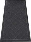 Front Door Mat Indoor Outdoor 48 in x 24 in - Heavy Duty Low Profile
