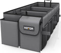 HOTOR Foldable Trunk Organizer for SUV and Sedan - 3 Compartments