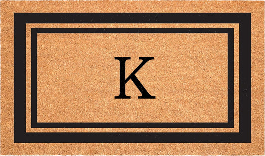Calloway Mills Monogram Doormat 18in x 30in for All Seasons