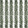 Dolicer 6 Packs 6FT Artificial Eucalyptus Garland - Lush Faux Greenery