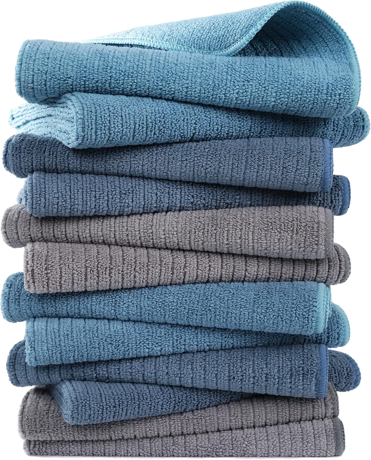 Ultra Absorbent Kitchen Towel Set, 12 Pack