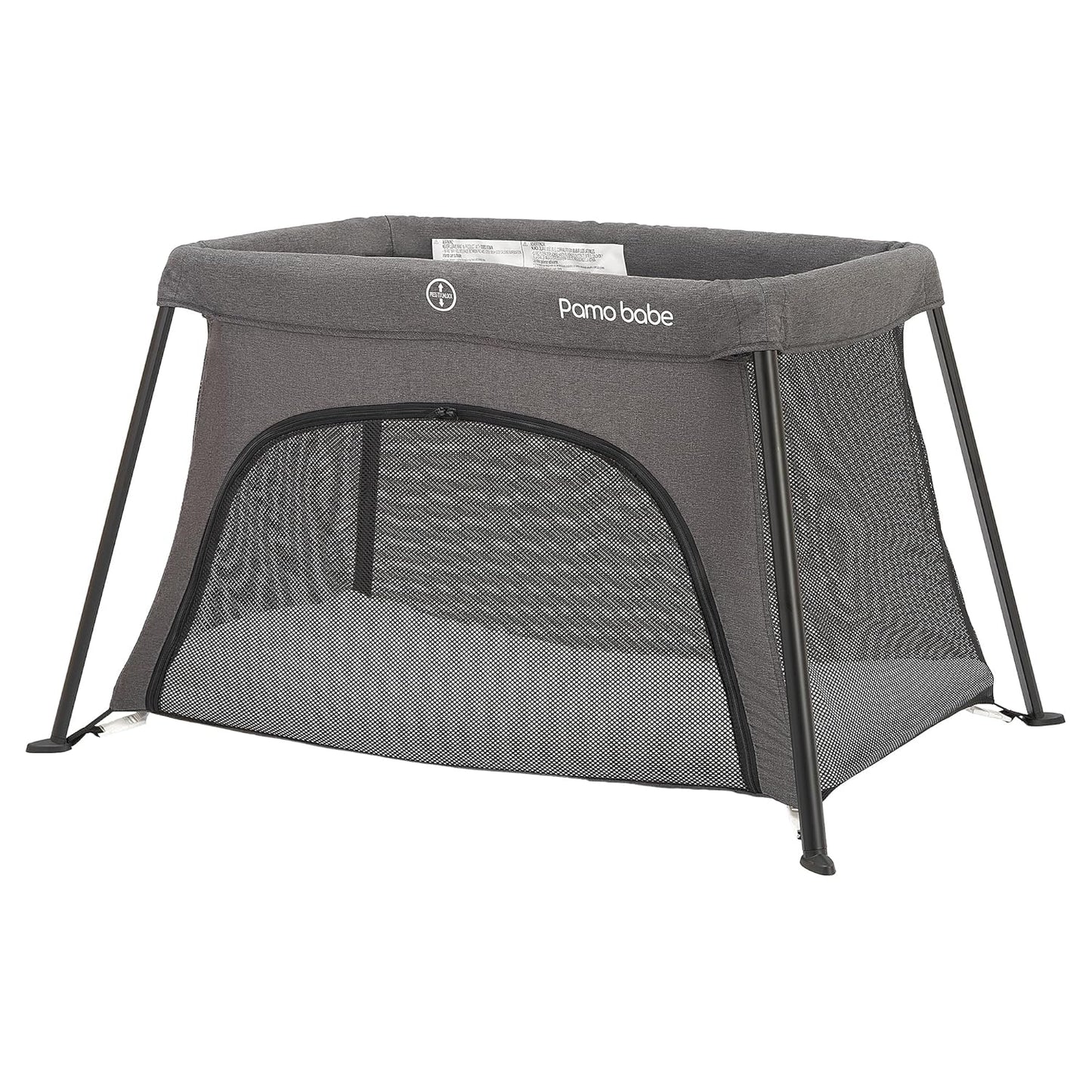 Pamo Babe Travel Crib Lightweight Baby Playard for Easy Travel