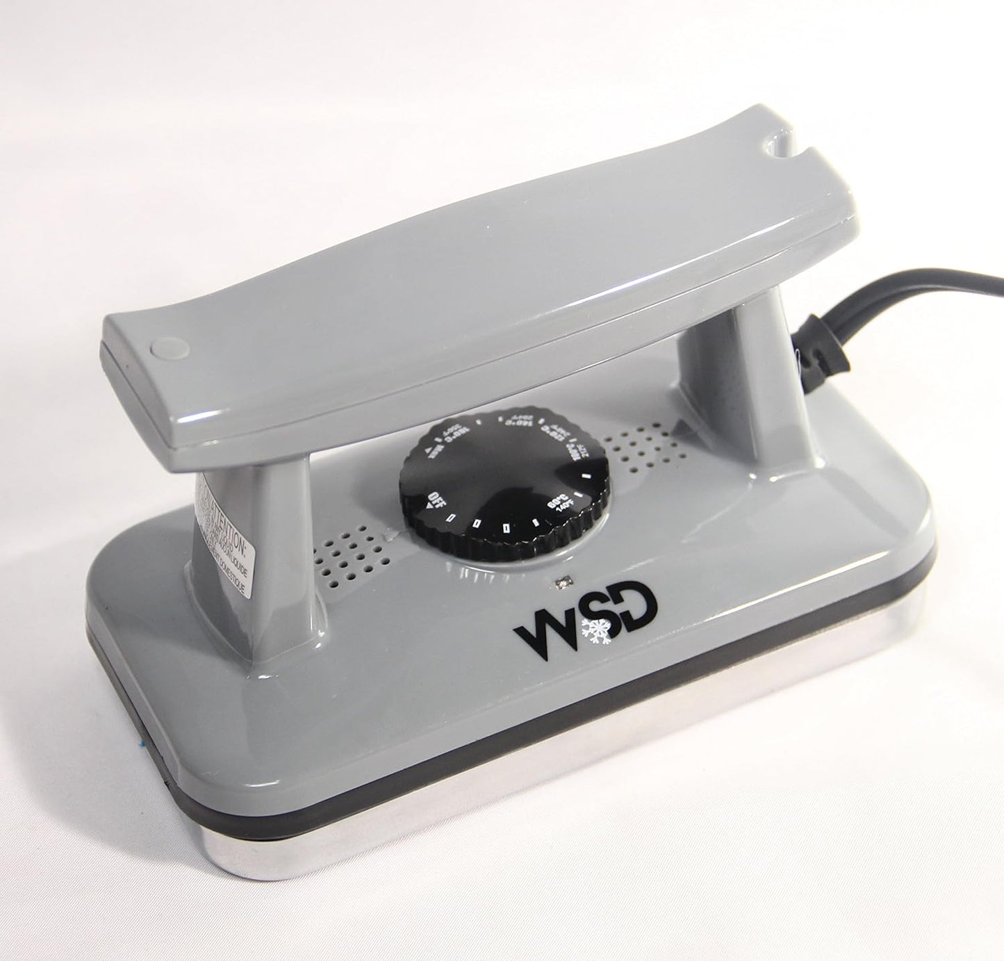 WSD Ski Snowboard Wax Iron - Dimpled Base Plate