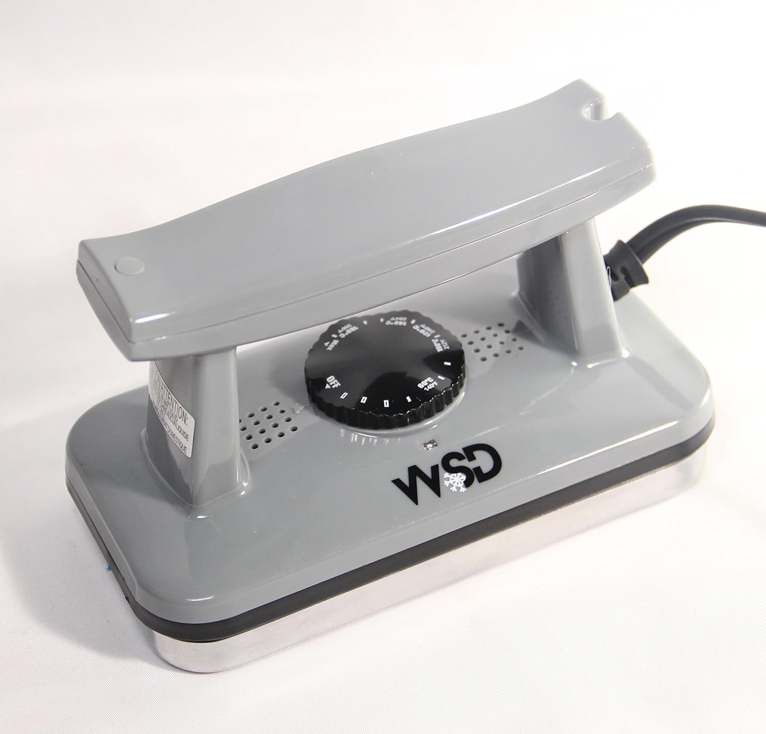 WSD Ski Snowboard Wax Iron - Dimpled Base Plate