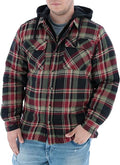 Legendary Whitetails Men's Maplewood Hooded Shirt Jacket for Comfort