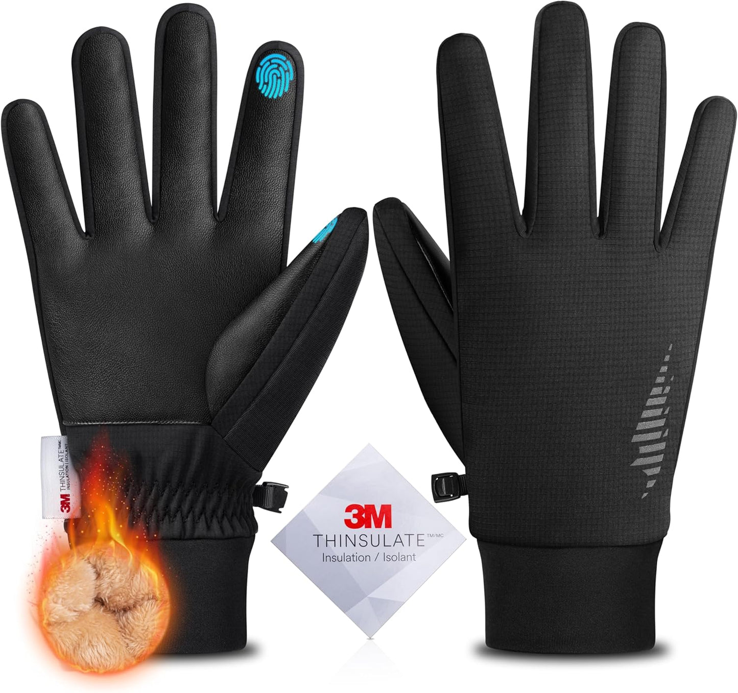 SIMARI Waterproof Touchscreen Winter Gloves - Stay Warm & Connected!