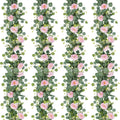 Artificial Eucalyptus Rose Garland 13ft Pack - Natural Look for Events